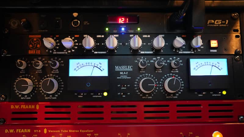Prism Sound Maselec MLA-2 Stereo Mastering Compressor Limiter | Reverb