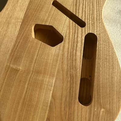 Ash Wood Telecaster Tele Style Guitar Body image 2