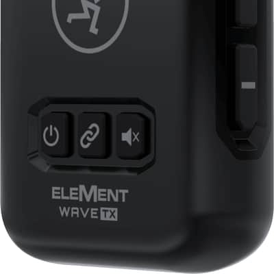 Mackie EleMent Wave LAV Wireless Microphone System | Transmitter & Receiver | Built-in Electret Microphone | Lavalier Microphone | Case & Accessories image 6
