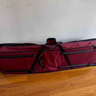 Nord Stage 4 88-Key Soft Case with Wheels 2024 - Red image 2