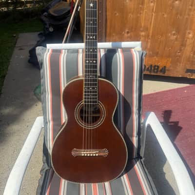 Washburn R314KK Spruce/Trembesi Parlor 2016 - Natural Parlor Guitar Rare 1890s Golden Era Period Correct Recreation Limited Edition Long Discounted Model No Coffin Case image 16