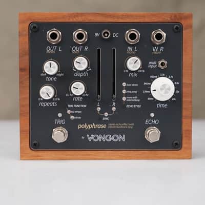 Vongon Polyphrase Stereo Echo Infinite Repeat Desktop Effects Unit #58701 image 1