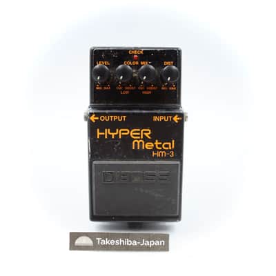 Boss HM-3 Hyper Metal Distortion Guitar Effect Pedal ZE80229