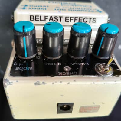 Boss DD-5 Digital Delay Hi-Cut 'Analogue' switch Mod with tap tempo pedal- White image 4