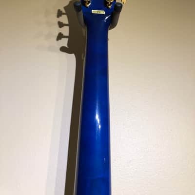 Michael Kelly Phoenix Jazz Archtop Semi Hollowbody 2005 - Blue Burst Flametop image 22
