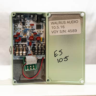2016 Walrus Audio Voyager V1 Preamp / Overdrive Pedal – Original Version – Box & Sticker image 9
