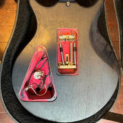 80’s Hamer Steve Stevens 24 fret guitar Floyd Rose Dimarzio project OHSC image 4