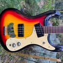 1966 Mosrite of California - The Ventures Model Bass - Sunburst - OHSC