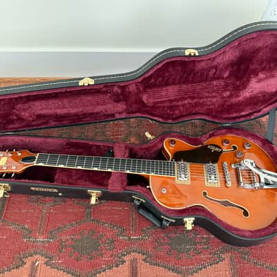 Gretsch G6659T Players Edition Broadkaster Jr. 2020 - Present - Round-Up Orange image 8