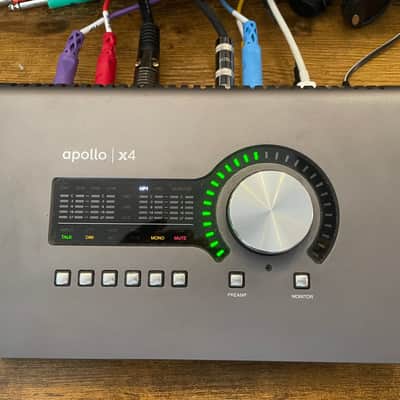 Universal Audio Apollo x4 QUAD Heritage Edition Thunderbolt 3 Audio Interface 2020 - Present - Gray image 1
