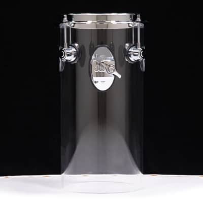 DW Design Rata Tom 6x12 w/TB12 - Clear Acrylic image 3