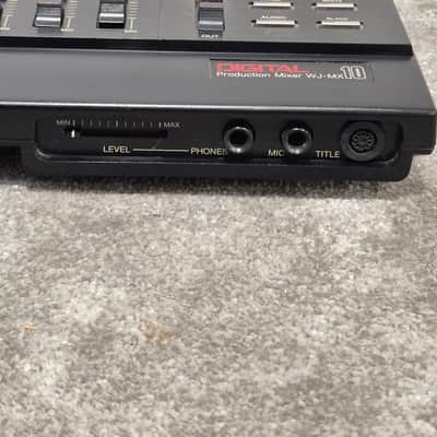 Panasonic WJ-MX10 Digital Production Mixer - Multi-Track Recording, Audio Mixing - Very Good w/ Power Supply & Hard Cas image 4