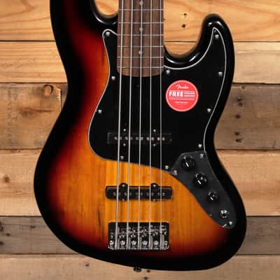 Squier Affinity Series Jazz Bass V 3-Color Sunburst image 1