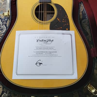 Martin Eric Clapton Signature D-28 Crossroads Limited Edition 2023 image 2