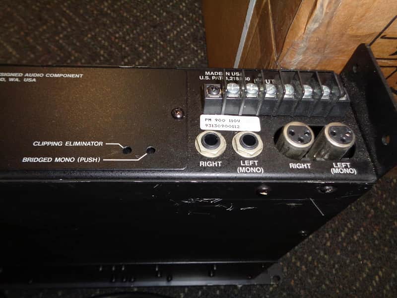 used Carver PM-900 Magnetic Field Power Amplifier | Reverb