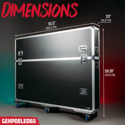 B-Stock Gator Cases EXPO E Series ELIFT Transport Case for 65" LED Screen, (GEXPOELED65) image 6