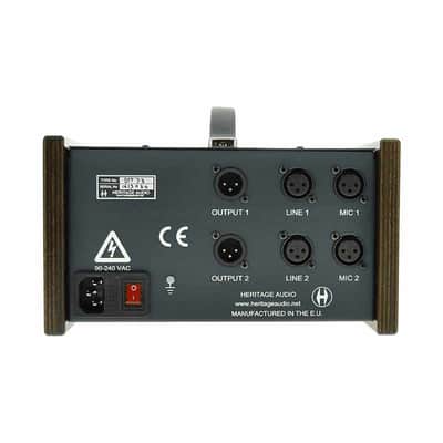 HERITAGE AUDIO DTT-73 Double Préampli micro - DI - Tabletop image 3