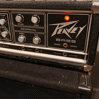 Peavey 400 Series Bass Head 1970s - Black image 3