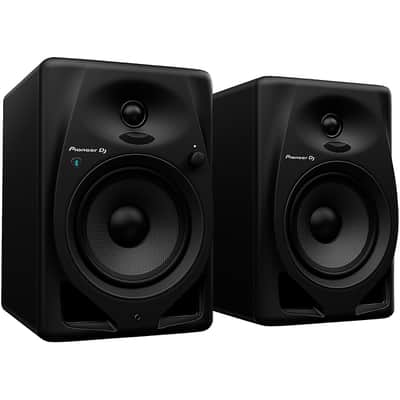 Pioneer DJ DM-50D-BT 5" Desktop Monitor System With Bluetooth Functionality, Regular Black image 1