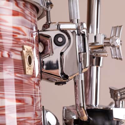 LUDWIG CLASSIC MAPLE 3 PIECE FAB DRUM KIT, VINTAGE PINK OYSTER image 13