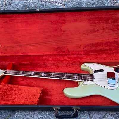 Fender Jazz Bass 1969 - Sonic Blu RARE Custom Color image 24