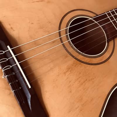 Classical vintage guitar Musima, 3/4 sized, made in DDR, 1957 image 13