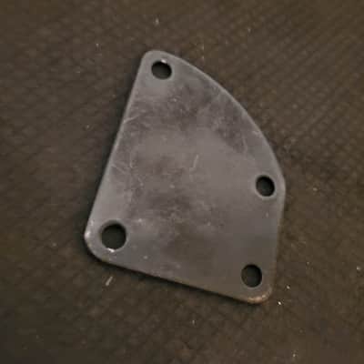 Squier HM Neck Plate 1989 Black Chrome image 2