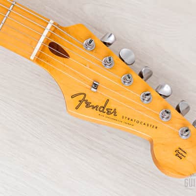 1986 Fender Stratocaster ‘57 Vintage Reissue ST57-55 Sunburst Near-Mint w/ Hangtags, Japan MIJ Fujigen image 4