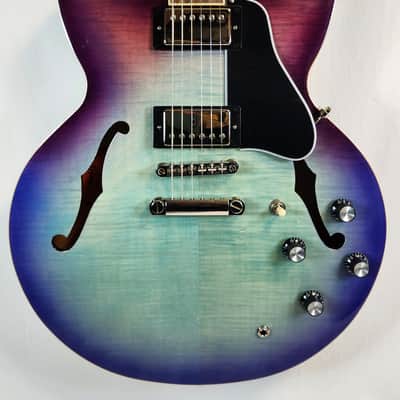 Epiphone ES-335 Figured, Blueberry Burst, Inspired By Gibson image 1