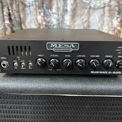 Mesa Boogie Subway D-800 800-Watt Bass Amp Head 2015 - Present - Black image 1