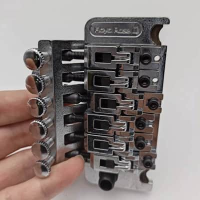 Chrome Licensed Floyd Rose II Guitar Locking Bridge Tremolo image 2