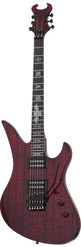Schecter Synyster Standard Plus Transparent Deep Red image 1