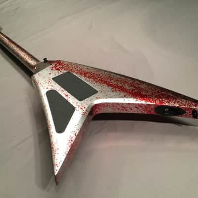 Washburn  USA Custom  Shop WV540 Chrome Murder Weapon V - Owned by Scott Ian of Anthrax image 7