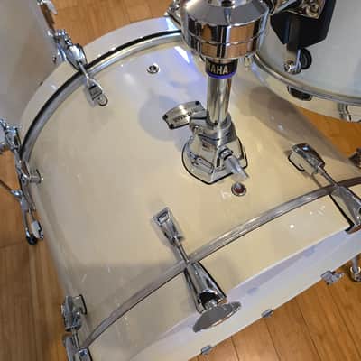 Drum Kits - Yamaha Absolute Hybrid Maple 14x22 9x13 15x16 Drum Kit (Polar White) image 5