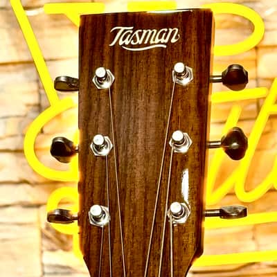 Tasman TA100M EL LEFTY ZURDA GS Mini ( Sitka Solid Ovangkol Back & Sides) image 5