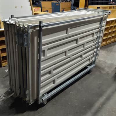 LOT OF 7 WENGER TRAVELMASTER ACOUSTICAL CHOIR SHELLS 4 BASE+3 FILLER w/ CART - $11,995 LIST - CAN SHIP! image 10
