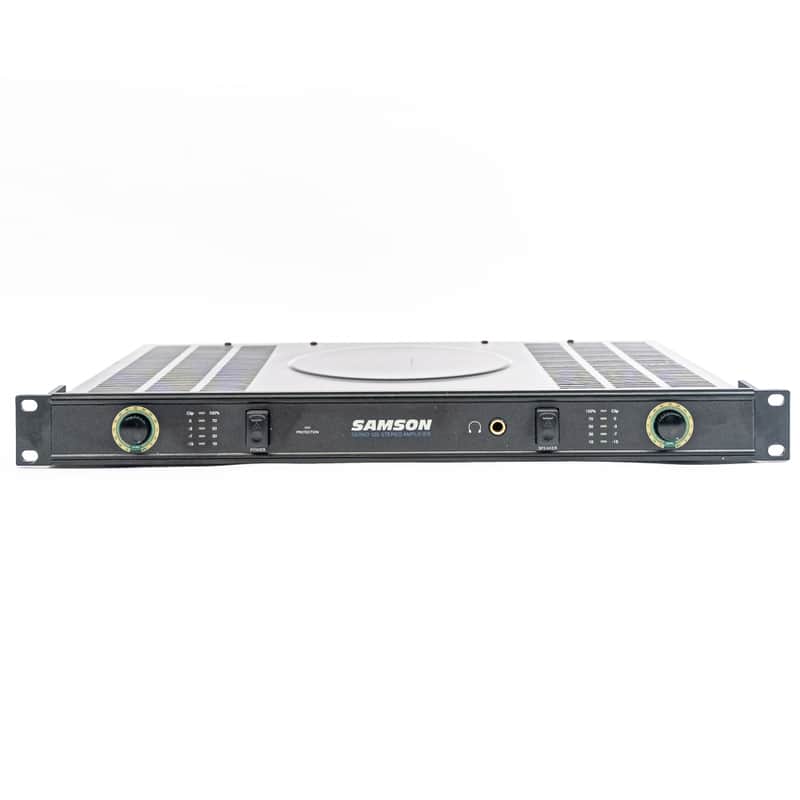 Samson Servo 120 Power Amplifier – Stereo Rackmount Amp Bild 1