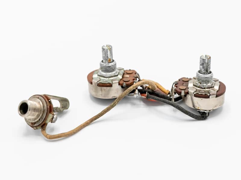 1973 Fender Telecaster Vintage Wiring Harness w/ 250K CTS Pots, Switchcraft Jack image 1