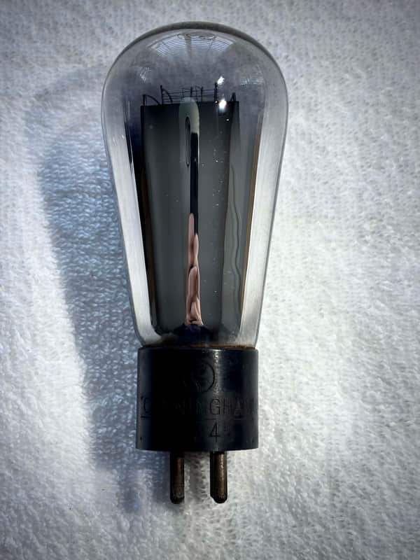 Cunningham CX-345 Vacuum Tube Circa-1930s-Glass image 1