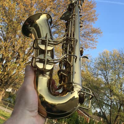 SUMMER DEAL CONN SAXOPHONE 6M VIII 1937 NAKED LADY ORIGNAL CASE , MOUTHPIECE , NEWER PADS , NICE SHAPE image 15