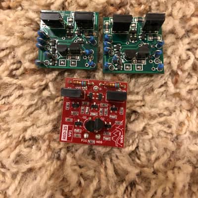Scott Leibers SL-2520 Red Dot Discrete Opamp / API (Pair) + DIYRE RED-25 Discrete Opamp image 1