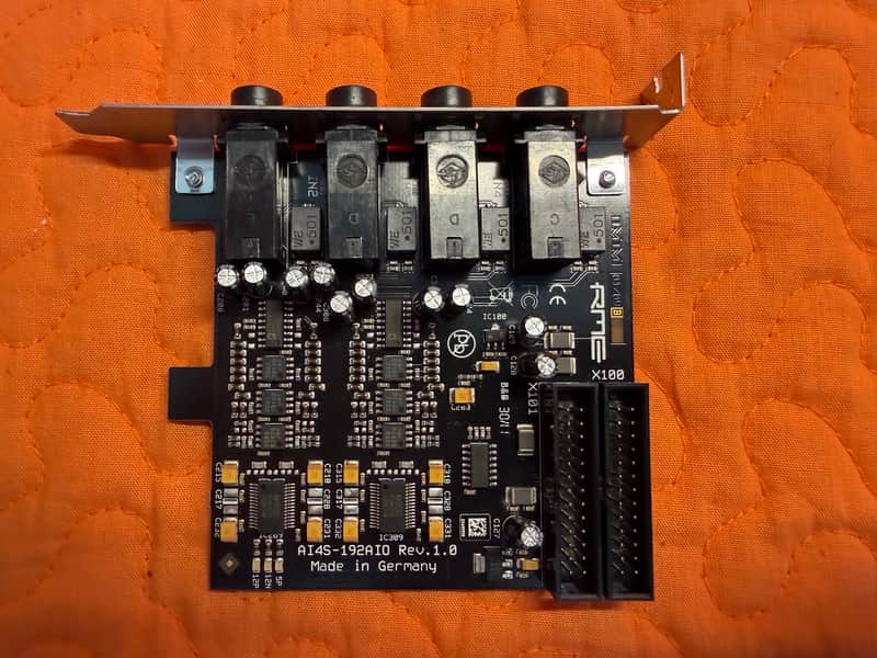RME AI4S/192 AIO Expansion Board, boxed with CD & accessories image 1