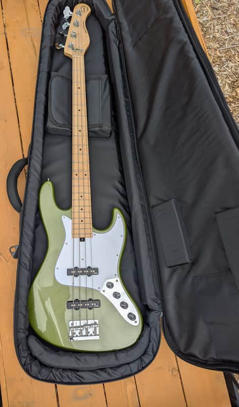 Sadowsky Design RSD Metro Express 4 String Jazz Bass Sage Green Metallic (includes gig bag) image 1