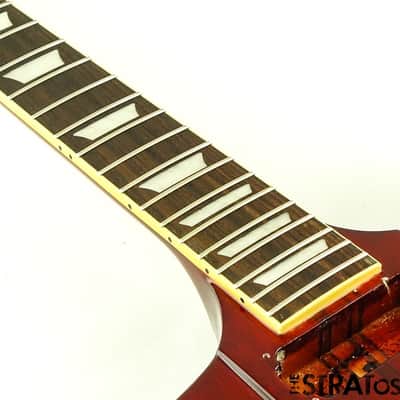 USED Epiphone Firebird BODY & NECK Guitar Parts Mahogany Wine Red image 7