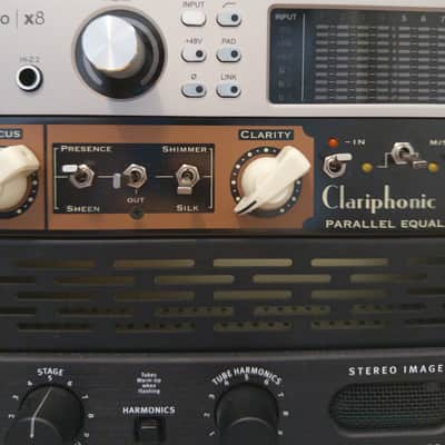 Kush Audio Clariphonic MS Dual-Channel Parallel Equalizer 2010s - Brown / Black image 3