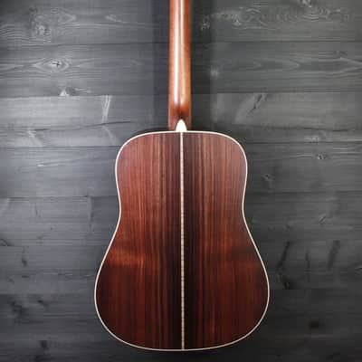 Martin D-28 Satin Natural Rosewood 2024 Specs Acoustic Guitar image 3