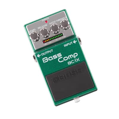 BOSS BC-1X Bass Premium Compressor Pedal with Multiband Compression, Advanced BOSS MDP Technology, and 12-Segment Gain Reduction Indicator image 3