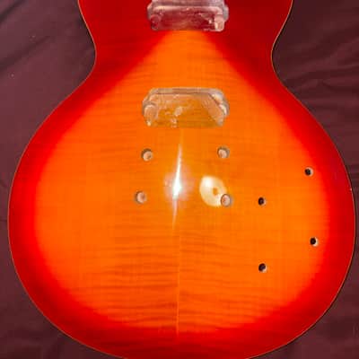 GFS LP Style Single Cut body - Cherry burst image 2