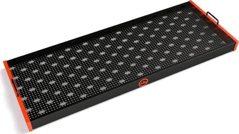 Temple Audio TRIO 43 Pedalboard, 43.2" x 16.5", Temple Red image 1