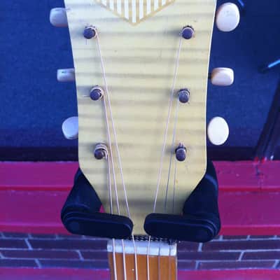 Kay Archtop 1950's Blonde Tiger Stripe w/ Hardshell Case image 4